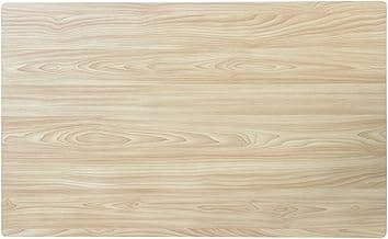 QLLY One-Piece Wood Tabletop, Replacement Board Desktop, Universal Countertop for Table and Workstation (Natural, 39.3x23.6 inch)