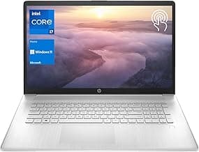 HP 2025 Premium Laptop, 17.3" HD+ Touchscreen, Intel Core i7-1355U, 64GB RAM, 2TB PCIe SSD, Webcam, FP Reader, Backlit Keyboard, Wi-Fi 6, Windows 11 Home