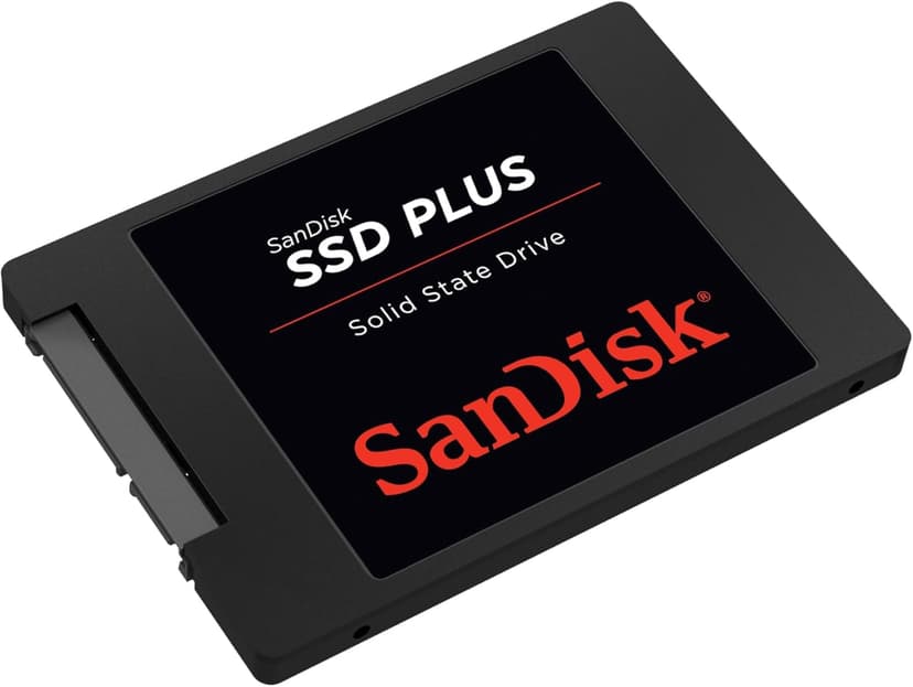 SanDisk SSD PLUS 1TB Internal SSD - SATA III 6 Gb/s, 2.5"/7mm, Up to 535 MB/s - SDSSDA-1T00-G27