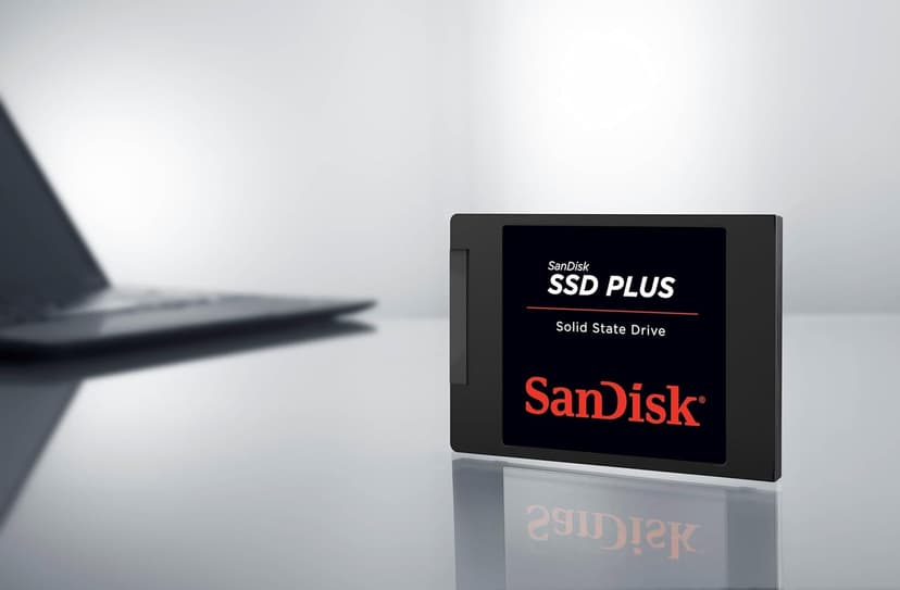 SanDisk SSD PLUS 1TB Internal SSD - SATA III 6 Gb/s, 2.5"/7mm, Up to 535 MB/s - SDSSDA-1T00-G27