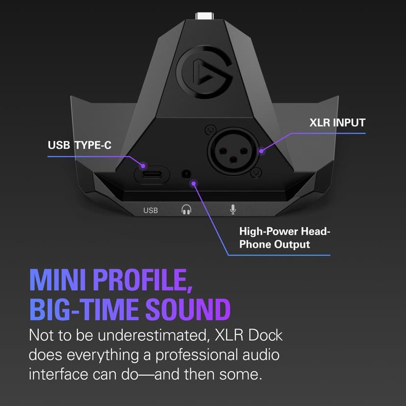 Elgato Stream Deck + XLR - Audio Mixer & Controller, Rear XLR-to-USB Mic Interface, Compatible with any Mic for Podcasting, Streaming, Content Creators, dials and LCD keys, PC/Mac