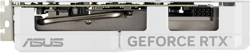 ASUS Dual GeForce RTX™ 4060 EVO White OC Edition 8GB GDDR6 (PCIe 4.0, 8GB GDDR6, DLSS 3, HDMI 2.1a, DisplayPort 1.4a, Axial-tech Fan Design, 0dB Technology, Dual BIOS, Auto-Extreme Tech)