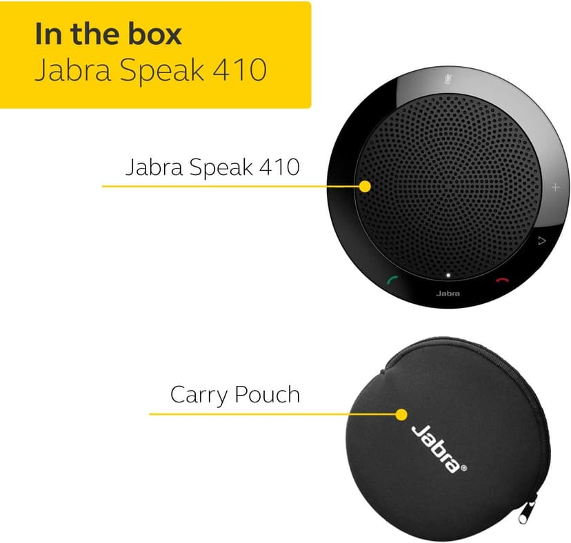 Jabra Speak 410 Uc Speakerphone for Pc