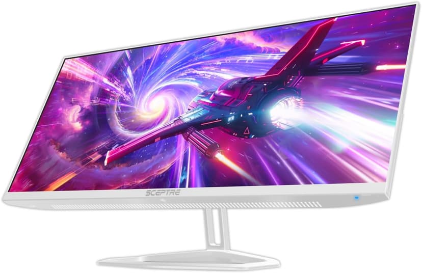 Sceptre IPS 30-inch Gaming Monitor 2560 x 1080 DisplayPort x2 HDMI x2 up to 210Hz 1ms Ultra Wide/Slim Build-in Speakers, Tesla-White 2025 (E305B-FU200TW)