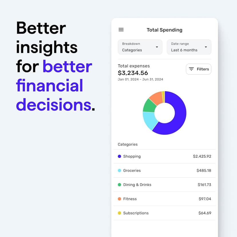 Quicken Simplifi Personal Finance Software for NEW Simplifi Subscribers | 1 Year Subscription| Cloud [Online Code]
