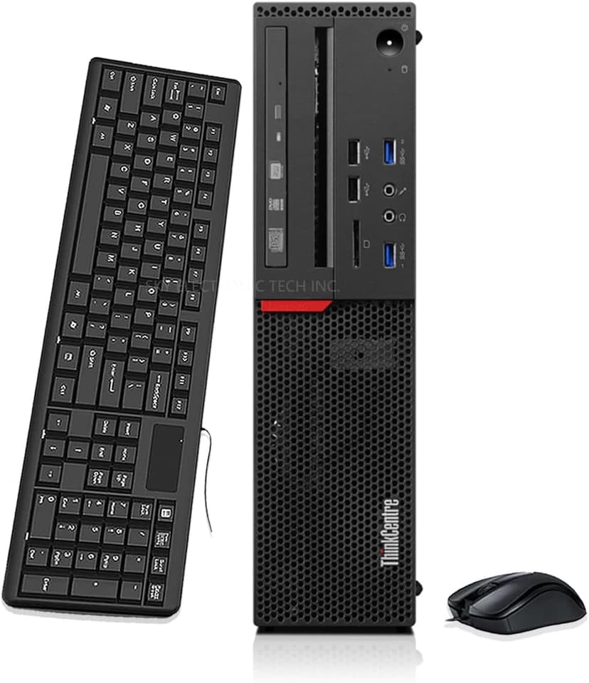 Lenovo ThinkCentre M700 SFF Desktop Computer, 6th Gen Dual Core 6100, up to 3.7 GHz, 16GB DDR4 RAM 1TB SSD, DisplayPort, VGA, Keyboard and Mouse, WiFi, BT, Windows 11 Pro (Renewed)