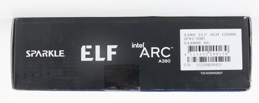 Sparkle Intel Arc A380 ELF, 6GB GDDR6, Single Fan, SA380E-6G