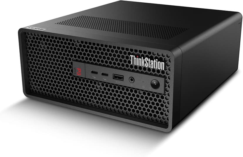 Lenovo ThinkStation P3 SFF Workstation Desktop (Intel 20-Core i7-14700, 128GB RAM, 4TB SSD, NVIDIA T400 4GB) for Engineers, Analysts, Creative Professionals, Wi-Fi, Thunderbolt 4, Ethernet, Win 11 Pro