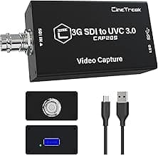 CAP20S SDI to USB 3.0 Capture Card,livestreaming Capture Card,1080p60 Uncompressed Video Capture,3D Lut Output PS5/PS4/OBS/PC