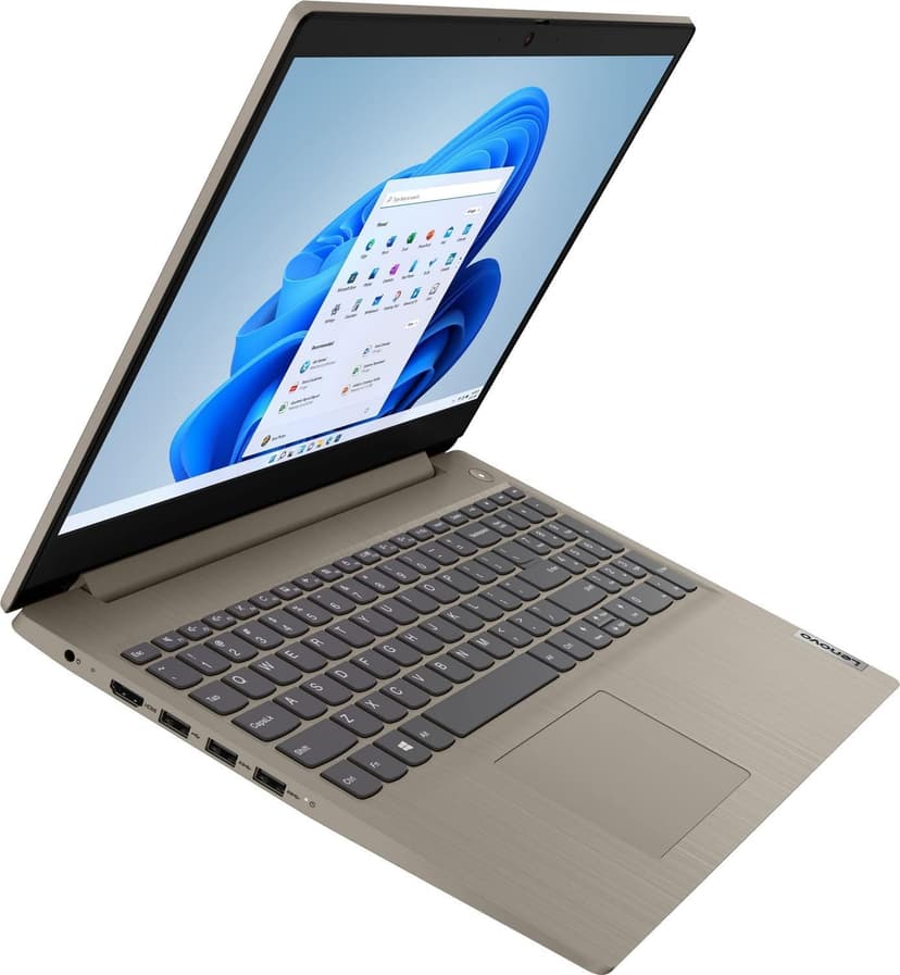 Lenovo 2022 Ideapad 3 Laptop, 15.6" HD Touchscreen, 11th Gen Intel Core i3-1115G4 Processor, 8GB DDR4 RAM, 256GB PCIe NVMe SSD, HDMI, Webcam, Wi-Fi 5, Bluetooth, Windows 11 Home, Almond