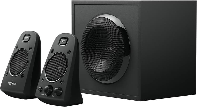 Logitech Z623 400 Watt Home Speaker System, 2.1 Speaker System - Black