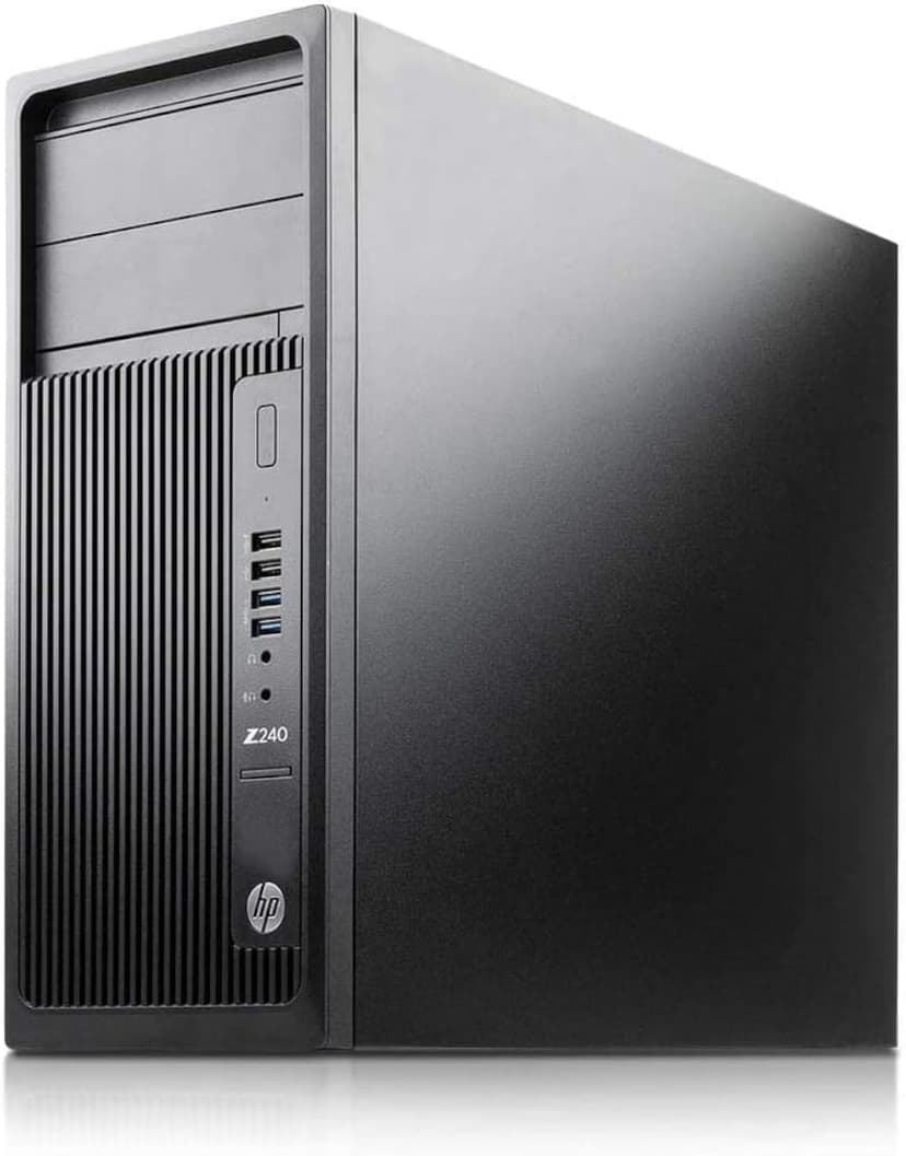 HP Z240 Tower Workstation Desktop Computer, Intel Core i7-6700, 16GB DDR4 RAM 1TB SSD, 2 DisplayPort, WiFi, Bluetooth, Keyboard&Mouse, Windows 10 Pro (Renewed)