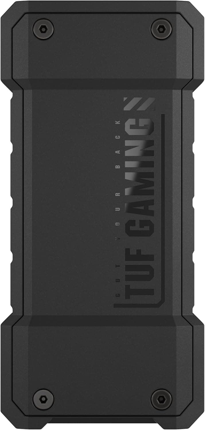ASUS TUF Gaming A2- USB-C 3.2 Gen 2x2 Portable SSD Enclosure, Dual M.2 NVMe PCIe and SATA, MIL-STD-810H Drop Resistance, IP68 Water and dust Resistance, Aluminum Alloy Chassis and a Thermal pad