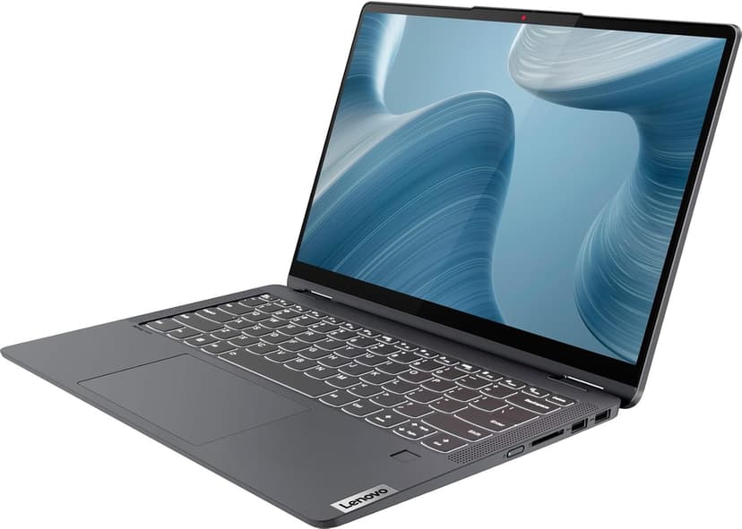 Lenovo IdeaPad Flex 5i 2-in-1 Laptop (14" FHD+ Touchscreen, Intel Core i3-1215U, 8GB RAM, 512GB SSD) Convertible, Fingerprint, Backlit, FHD Webcam, 9-Hr Battery Life, IST Pen & HUB, Win 11 Home, Grey