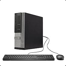 DELL Optiplex 9020 SFF High Performance Desktop Computer, Intel Core i7-4790 up to 4.0GHz, 16GB RAM, 480GB SSD, Windows 10 Pro, USB WiFi Adapter, (Renewed)']