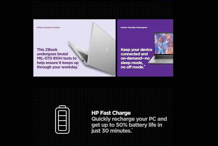 HP ZBook Firefly G11 Mobile Workstation (14" FHD+, NVIDIA RTX A500, Intel Core Ultra 7 155H, 64GB DDR5 RAM, 2TB SSD) AI Copilot Laptop for Engineer, Designer, IST Hub, Backlit, Fingerprint, Win 11 Pro