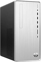 HP Pavilion Desktop PC, AMD Ryzen 5 4600G Processor 6-core with Radeon Graphics, 12 GB DDR4-3200 SDRAM, 512 GB HD - Windows 10 Home, Multi-Display Capable, 5.1 Surround Sound (TP01-1140)