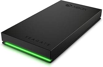 Seagate Game Drive SSD for Xbox 1TB External Solid State Drive - 3.5 Inch, USB 3.2 Gen 1, with built-in Green LED and Rescue Services (STLD1000400)