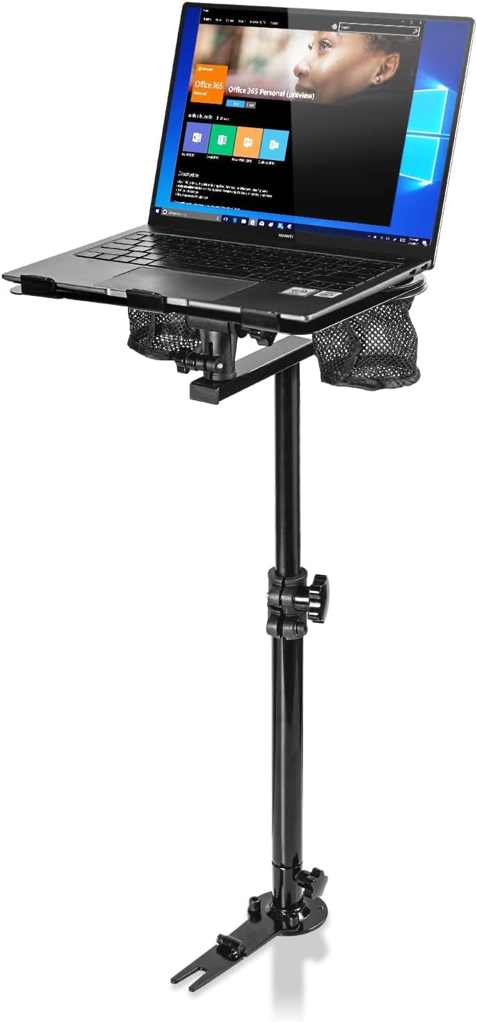 AA-Products K005-B1 Car Laptop Mount Truck Vehicle Notebook Stand Holder with Non-Drilling Bracket