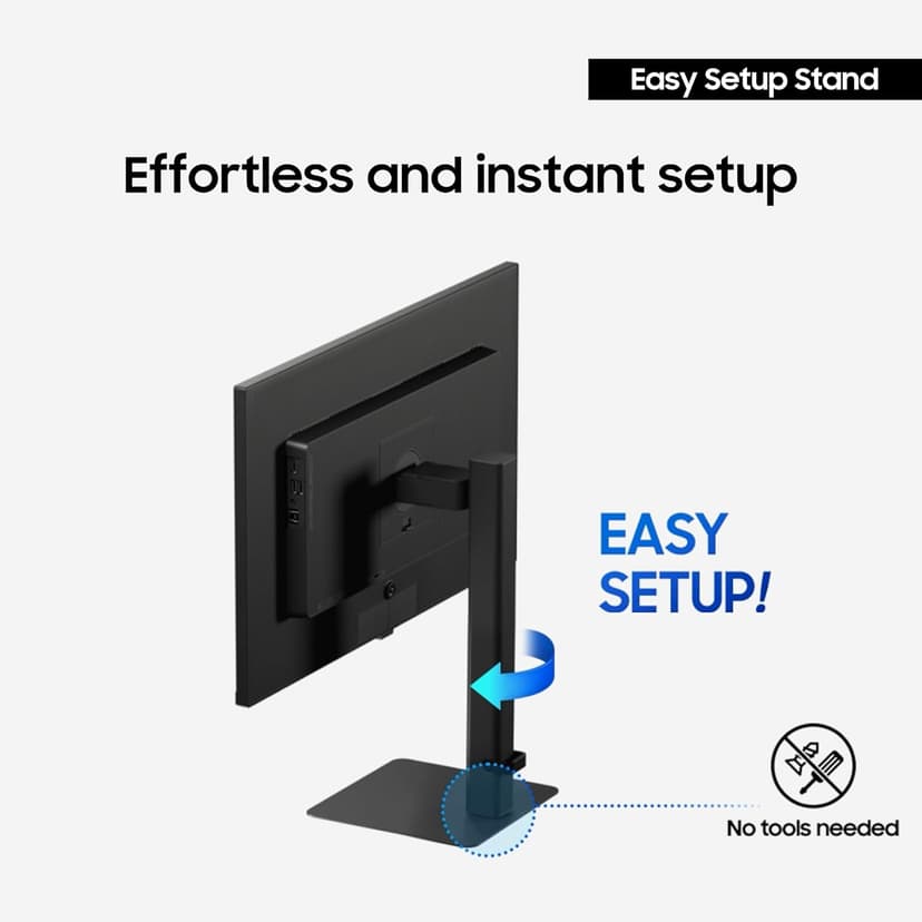 Samsung 32” ViewFinity S8 (S80UD) 4K UHD IPS HDR10 High Resolution Monitor, USB-C, Built-in Speakers, Ergonomic Stand, Built-in KVM Switch, Intelligent Eye Care, LS32D808UBNXGO, 2025