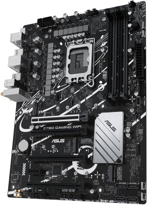 MICRO CENTER CPU Motherboard Combo - Intel i9-14900K 14th Gen 24-Cores LGA 1700 Desktop Processor with ASUS Z790 Gaming WIFI7 Motherboard