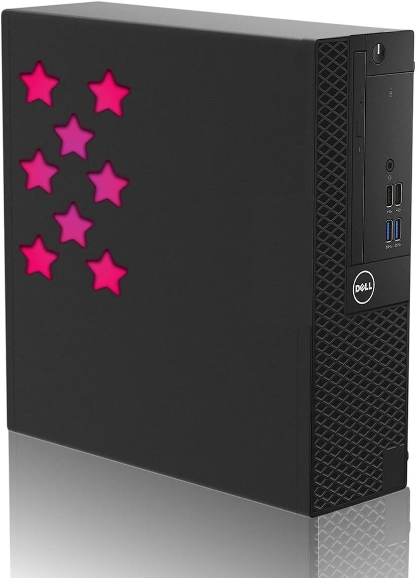 Dell Desktop PC Gaming Bundle - Core i7, 16GB RAM, 1TB SSD, 27-inch Curved Monitor, GT 1030, RGB Keyboard with AI-Enhanced Copilot Key and Mouse, RGB Headphone, Webcam, Wi-Fi, Win 11 Pro (Renewed)