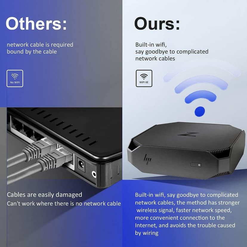 HP Z2 Mini G4 Workstation Desktop Micro PC,Core i7 Intel 8th Win 11 Tiny Computer ,32GB DDR4 Ram,1TB NVMe M.2 SSD + 1TB HDD,Built in Wifi,BT,DP,Wireless K&M,TJJ Mouse Pad (Renewed)
