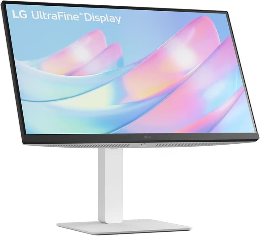 LG 27US550-W 27" 4K (3840x2160) UHD Ultrafine IPS Computer Monitor with HDR10, DCI-P3 90%, USB-C, Adjustable Stand, 3-Side Borderless Design, White