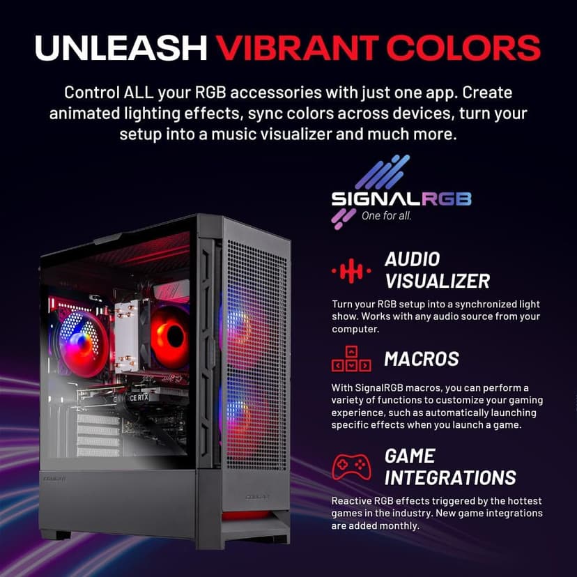 Skytech Blaze4 Mini Gaming PC Desktop, Ryzen 5 5600 3.5 Ghz (4.4GHz Turbo Boost), NVIDIA RTX 4060 8GB GDDR6X, 1TB SSD, 16GB DDR4 RAM 3200, 650W Gold PSU, Wi-Fi, Win 11 Home