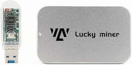 Bitcoins Miner Lucky Miner LV03 2.4GWifi 74KH/S Mini Crypto Miner USB 1W Lottery Mining Machine with Mini Display asic chip Solo Miner