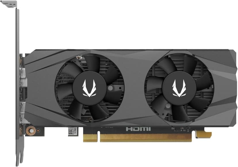 ZOTAC Gaming GeForce RTX 3050 6GB GDDR6 Low-Profile 96-bit 14 Gbps PCIE 4.0 Super Compact Gaming Graphics Card, ZT-A30510L-10L