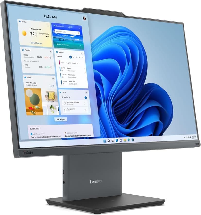 Lenovo ThinkCentre Business All-in-one Computer, 23.8" FHD IPS Display, Intel Core i5-13420H Processor, 32GB DDR5 RAM, 1TB PCIe SSD, Wi-Fi 6, Webcam, USB-C, HDMI in&Out, Windows 11 Pro