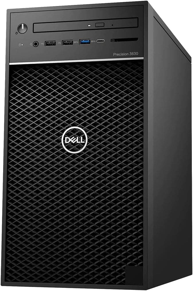 Dell Precision 3630 Workstation Desktop | Core i9-9900K - 32GB SSD Hard Drive - 32GB RAM - Nvidia GeForce RTX 3080 | 8 cores @ 5 GHz - 10GB GDDR6X Win 10 Pro Black