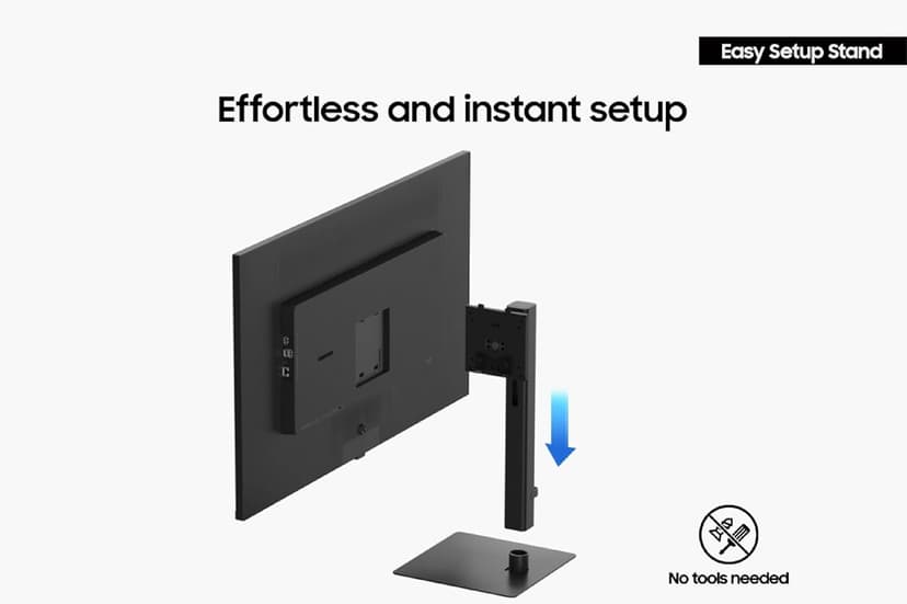 Samsung 37-inch ViewFinity S8 (S80UD) 4K UHD HDR10 High Resolution Monitor, USB-C, Height Adjustable Ergonomic Stand, Built-in KVM Switch, Advanced Eye Care, LS37D800UANXZA, 2025