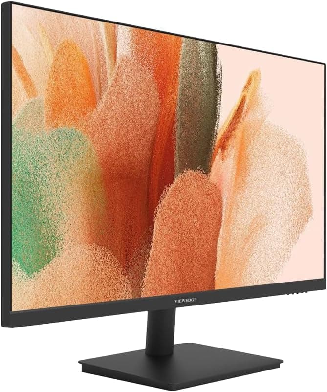 27 inch Monitor 2560 x 1440p 75hz IPS Computer Monitor QHD with HDMI, DP and Wall Mountable | Eye Protection 2K Monitor for Working and Gaming