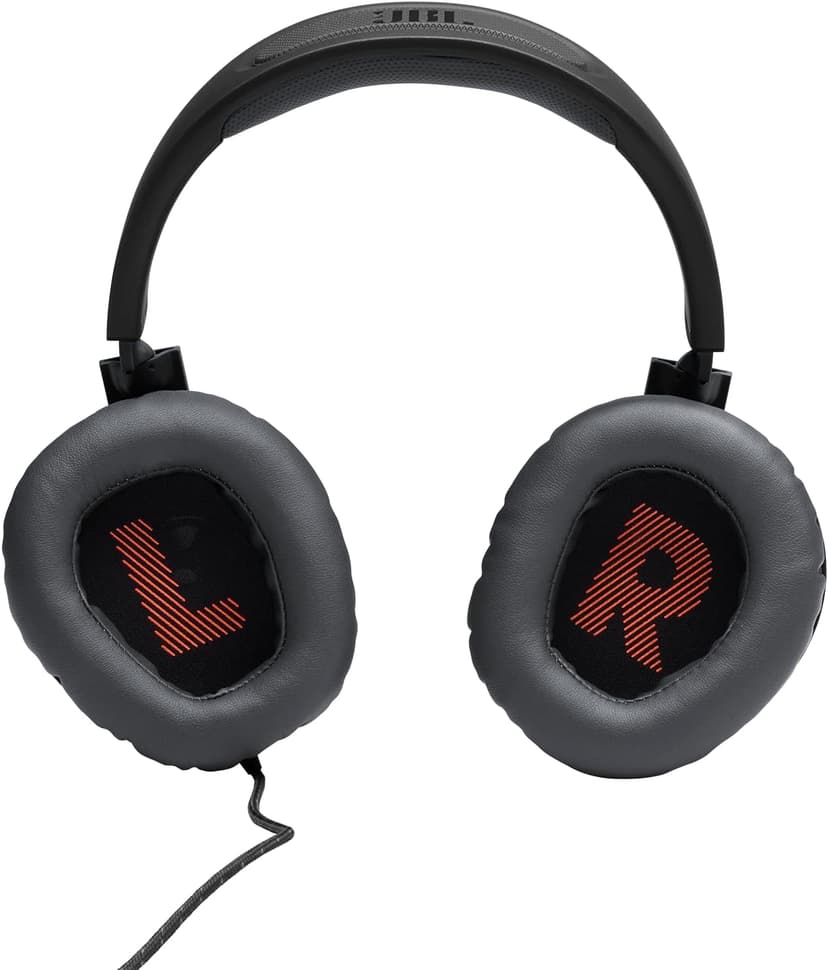 JBL Quantum 100 - Wired Over-Ear Gaming Headphones - Black, Large