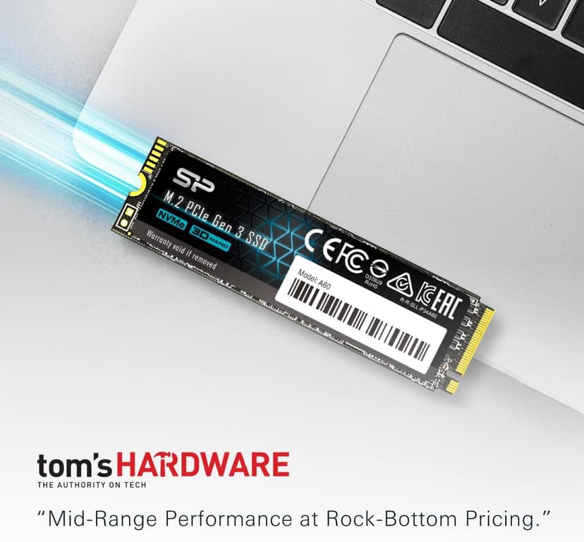 Silicon Power 1TB - NVMe M.2 PCIe Gen3x4 2280 SSD (SP001TBP34A60M28)
