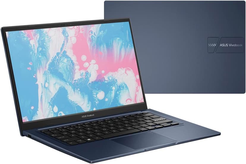 ASUS Vivobook Laptop, 14" FHD Display, i3-1215U, 24GB RAM, 1TB SSD, Wi-Fi 6, HDMI, Webcam, Touchpad, Windows 11 Home, Blue
