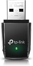 TP-Link AC1300 USB WiFi Adapter(Archer T3U)- 2.4G/5G Dual Band Wireless Network Adapter for PC Desktop, MU-MIMO WiFi Dongle, USB 3.0, Supports Windows 11, 10, 8.1, 8, 7, XP/Mac OS X 10.9-10.14