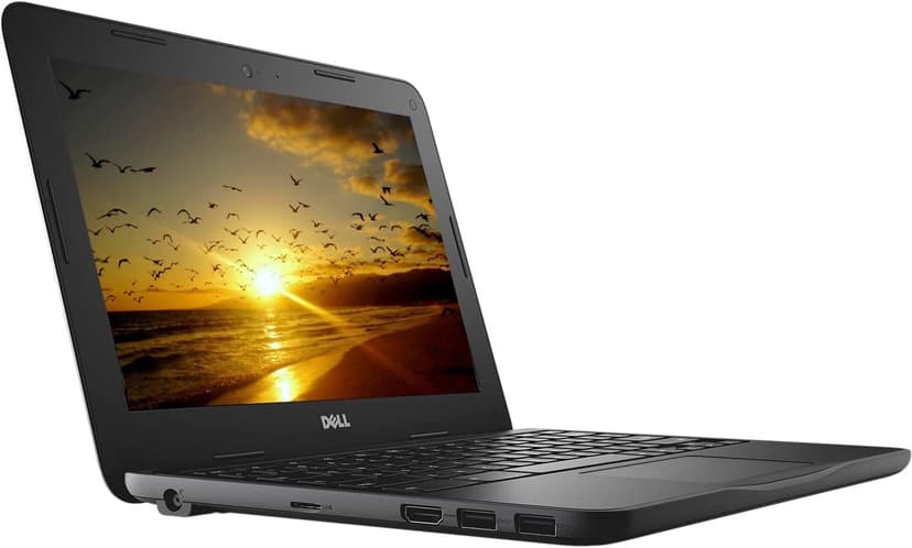 Dell Chromebook 3180 Laptop PC, Intel Celeron N3060 Processor, 4GB Ram, 64GB Solid State Drive, Wi-Fi | Bluetooth, HDMI, USB 3.1 Gen 1, Web Camera, Chrome OS (Renewed) (Non-Touch)