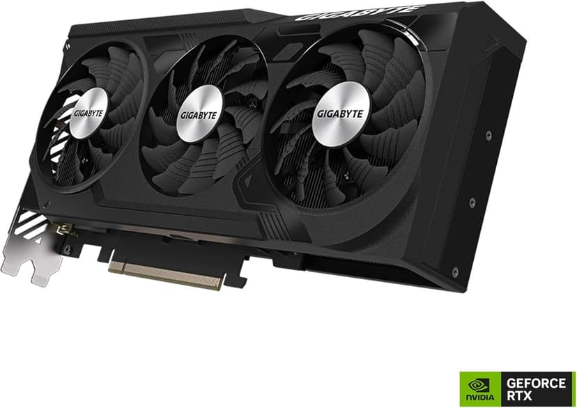 GIGABYTE GeForce RTX 4070 WINDFORCE OC 12G Graphics Card, 3X WINDFORCE Fans, 12GB 192-bit GDDR6X, GV-N4070WF3OC-12GD Video Card