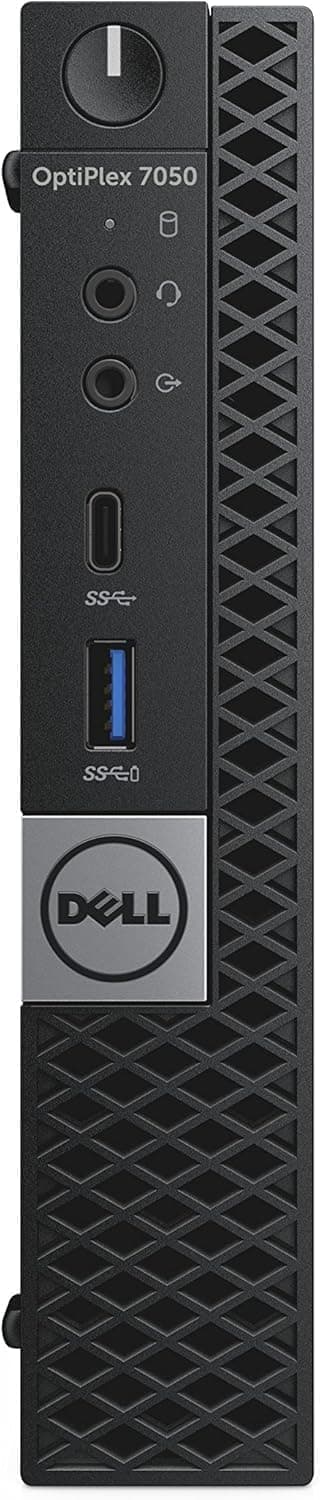 Dell OptiPlex 7050 mini Desktop Computer PC with 24" FHD Monitor, Intel Core i5-6500, 16GB RAM, 256GB SSD, Wi-Fi, Bluetooth, Keyboard & Mouse, Windows 11 Pro (Renewed)