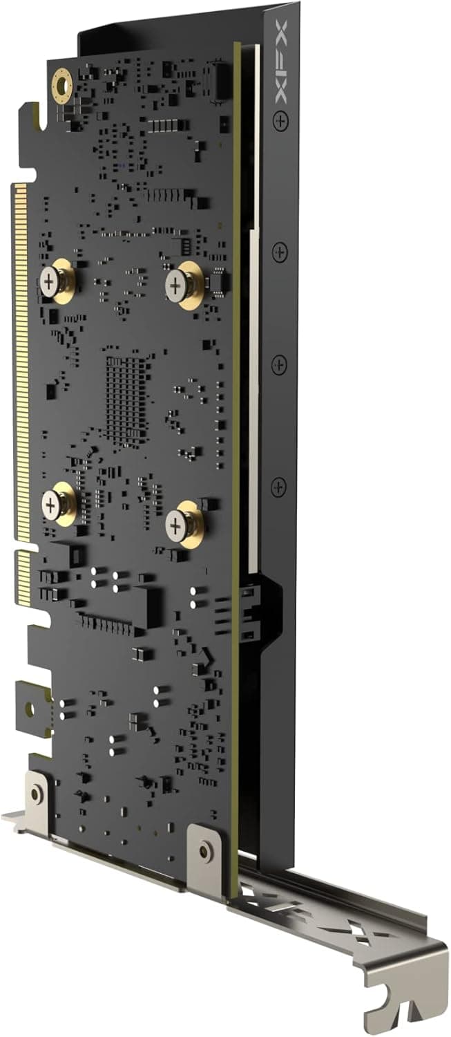 XFX Speedster SWFT105 Radeon RX 6400 Gaming Graphics Card with 4GB GDDR6, AMD RDNA 2 RX-64XL4SFG2
