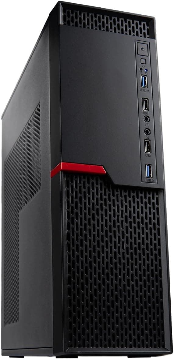 Envision S13 SFF PC (3.8-4.6GHz 8-Core Ryzen 7 5700G w/FHD Low/Med Gaming Radeon Graphics, 16GB RAM, 512GB NVME SSD, MSI mb, WiFi, Windows 11 Pro, 10 USB, HDMI + DVI, RJ45, KB+Mouse, Desktop Computer