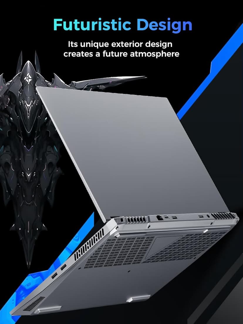 Gaming Laptop Computer, 16” FHD 60Hz Display, Core i7-8750H/GeForce GTX1050(6C/12T, Up to4.1Ghz), Business Laptop 32GB DDR4 RAM, 1TB PCIe3.0 SSD/HDMI/Webcam/Backlit Keyboard/Wi-Fi 5/Win11 Pro