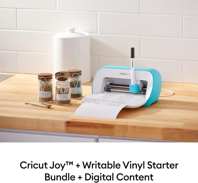 Cricut Joy Smart Cutting Machine | Writable Vinyl Starter Kit