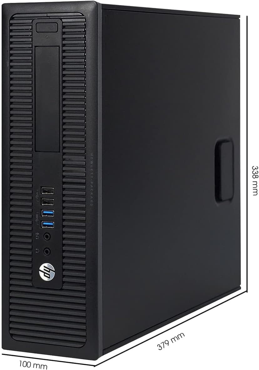 HP Video Editing CAD 800 G2 Desktop Computer PC, Intel Core i7-6500, 3.2 GHz Processor, 32GB RAM, 480GB SSD (Fast Boot) + 10TB HDD, Graphics Card RX-550 4GB GDDR5, WiFi, Windows 10 Pro (Renewed)