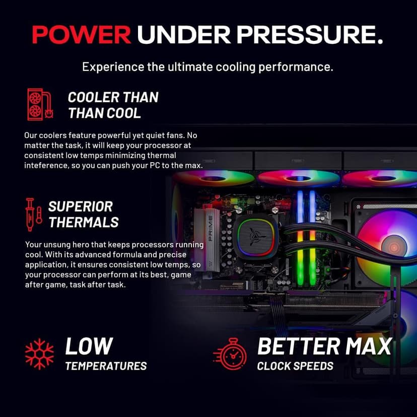 Skytech Azure Gaming PC Desktop, Ryzen 9 9900X 4.4 GHz (5.6GHz Turbo), NVIDIA RTX 5070 Ti 16GB, 2TB Gen4 NVMe SSD, 32GB DDR5 RAM 5200 RGB, 850W Gold ATX 3 PSU, 360mm ARGB AIO, Wi-Fi, Win 11