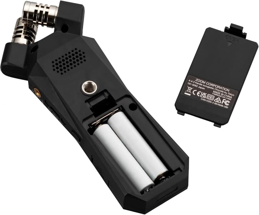 Zoom H1essential Stereo Handy Recorder with 32-Bit Float, Accessibility, X/Y Microphones, Record to SD Card, USB Microphone, Portable, for Musicians, Podcasters, Filmmakers, & Content Creators