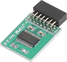 MSI TPM 2.0 Module Board for Win11 Green, Strong Encryption, 14 Pin LPC Interface, Compatible with PC